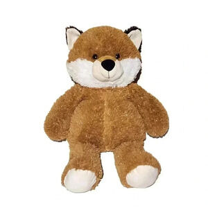 Large 23” Woodland Fox Plush BEST MADE TOYS Stuffed Glitter Soft